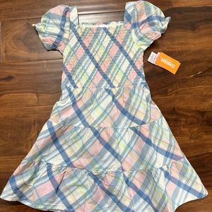 Girls Gymboree brand plaid shirt. Size 6, NWT.